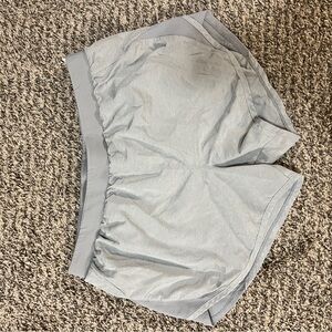 Under Armour Light Gray Women's Athletic Shorts